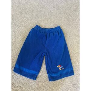 Aqua shorts vintage NCAA KU j hawks blue terry cloth men’s L 38-40